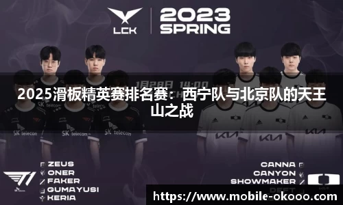 2025滑板精英赛排名赛：西宁队与北京队的天王山之战